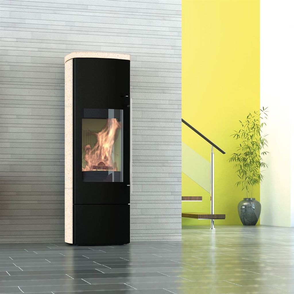 [O236388] Nevado Aqua Compact Stahl schwarz/ Verkleidung ahorn