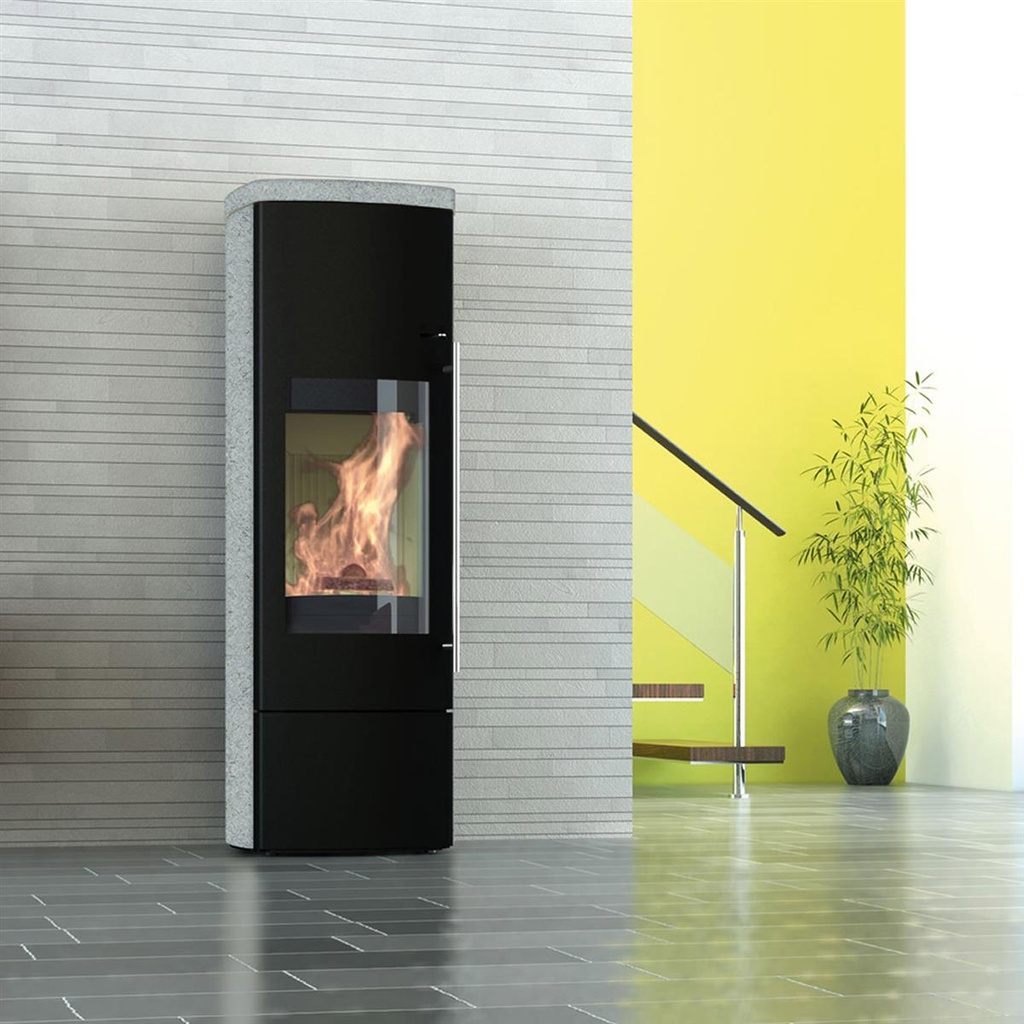 [O236383] Nevado Aqua Compact Stahl schwarz/ Naturstein