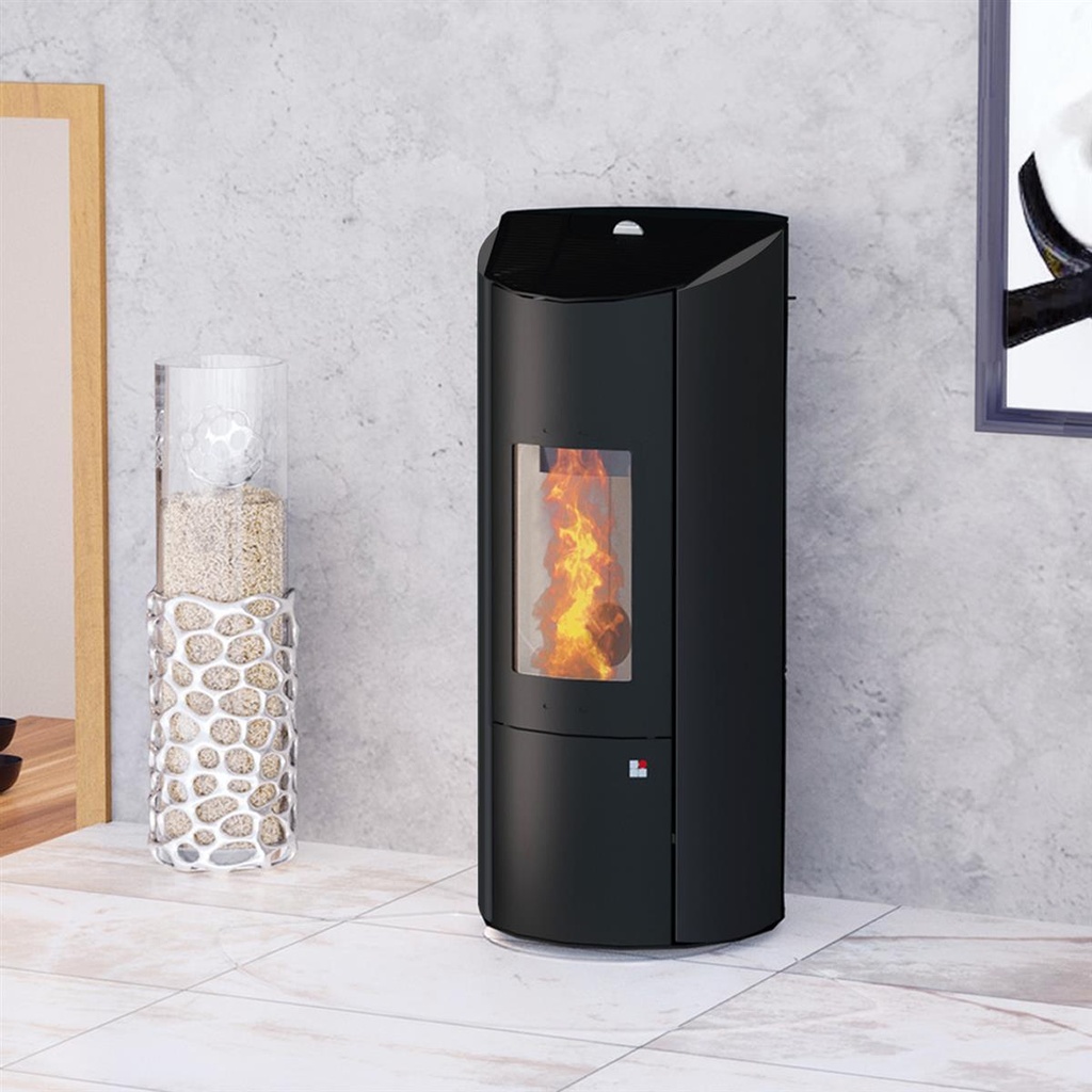 Levana Aqua 8kW Stahl schwarz