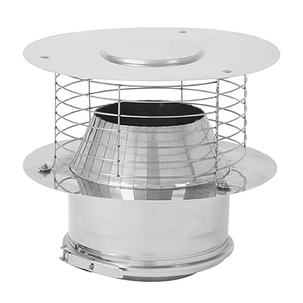 [1013118] DW Ø131 KV Mündungsabschluss mit Zugverstärker