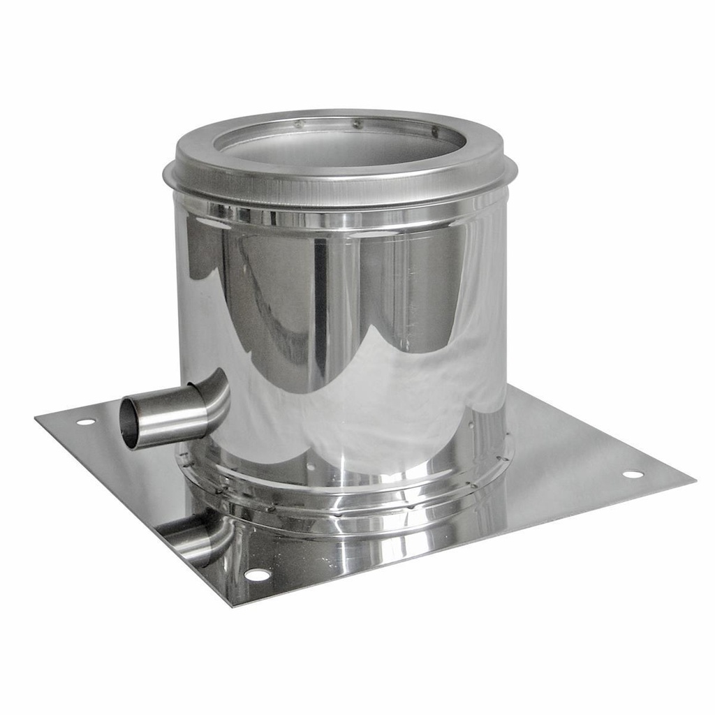 [1020029] DW Ø200 BPDC Bodenkonsole mit Kondensatablauf