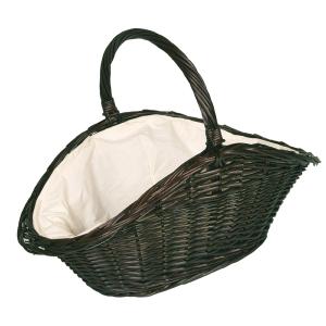 [21.02.603.DK] Weidenkorb Modell 3, dunkel, 70/50/42 CM