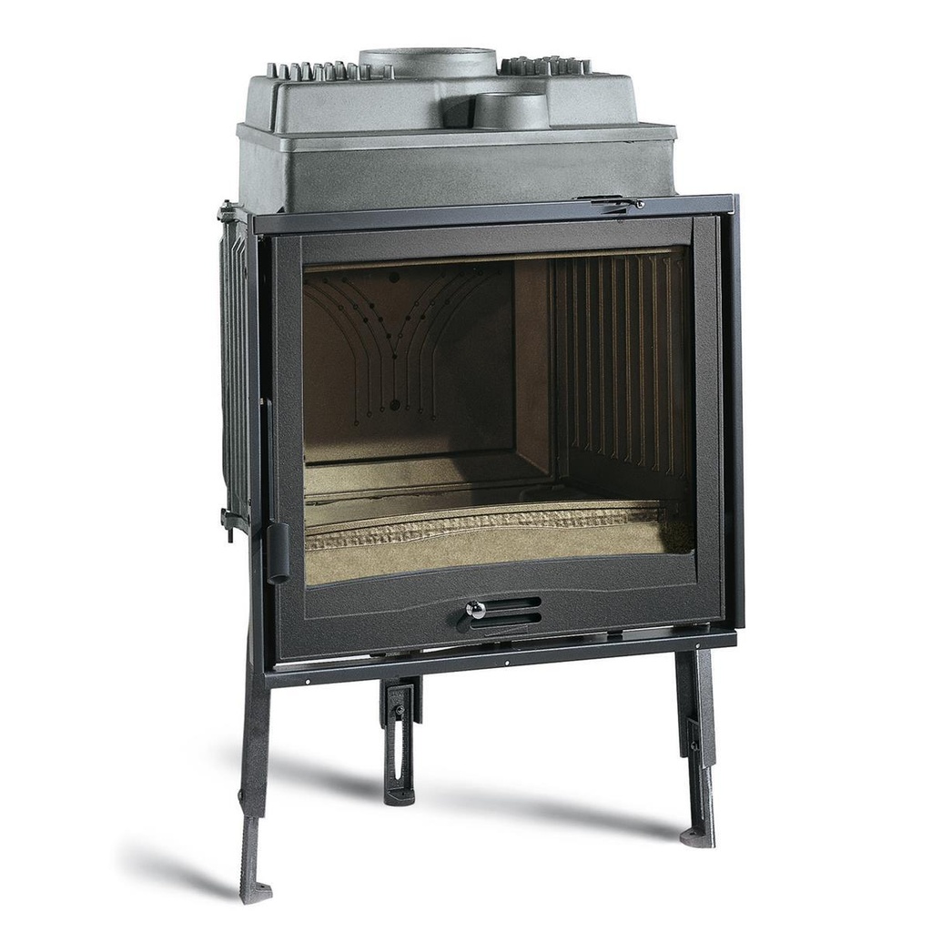 [L6017770] La Nordica Focolare 70 Piano Stahl Schwarz