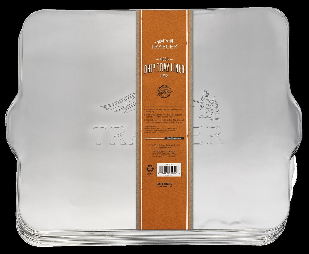 [BAC566] ABLAUFBLECH-SCHUTZFOLIE FÜR  PRO 575 - 5 PACK