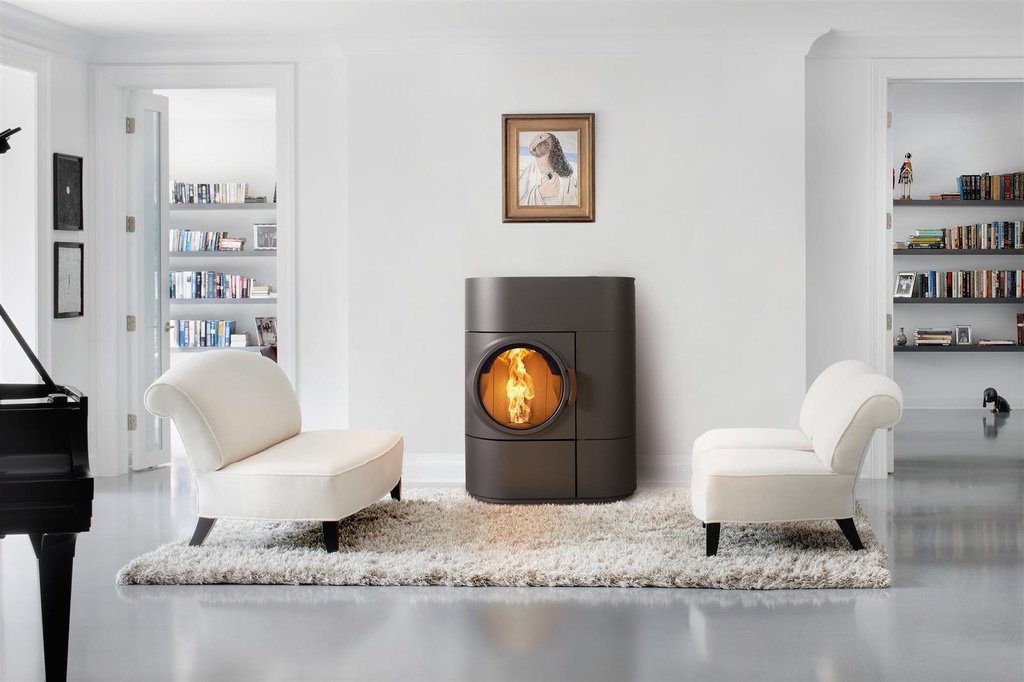 [810001] Austroflamm Clou Duo Kombiofen Pellet & Scheitholz