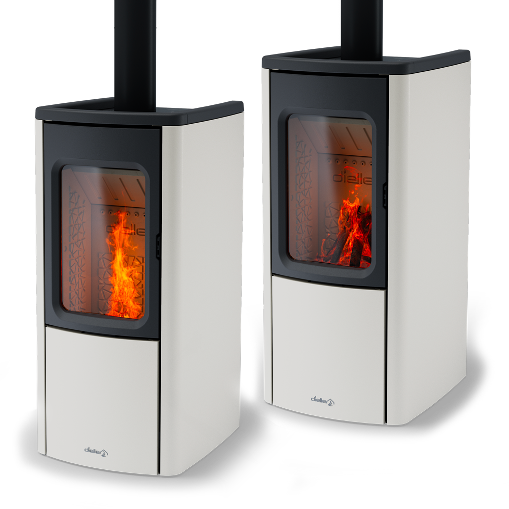 [BORCE50-B10] Dielle Borea Hybrid (50 · 7 kW, Easy, B10 Stahl Schwarz)