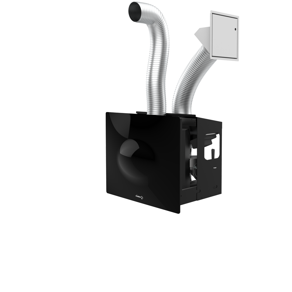 [FBXB50T] Dielle FBX Bump Pellet-Kamineinsatz (50 · 6,6 kW, T)