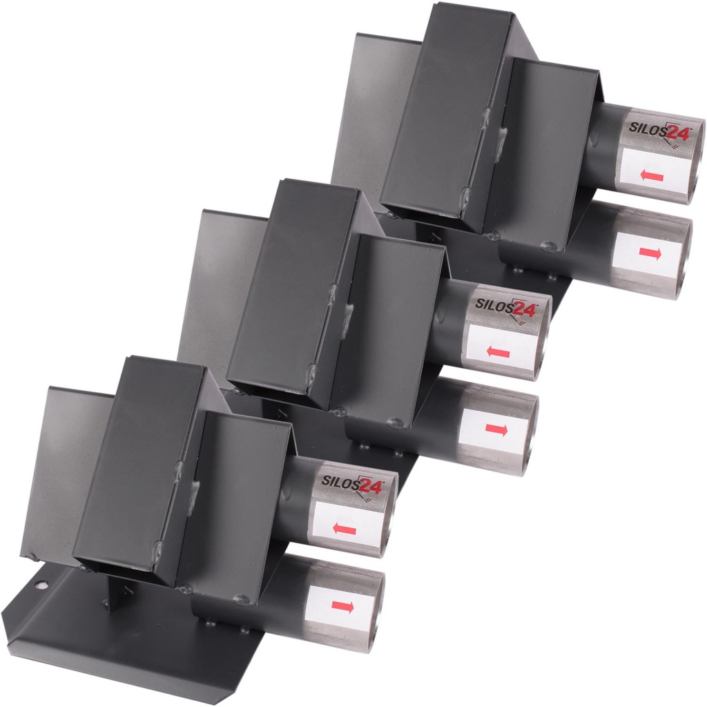 [PL-1106] Pellet-Saugsonde NW 50/50, kurzer Stutzen – 3er Set