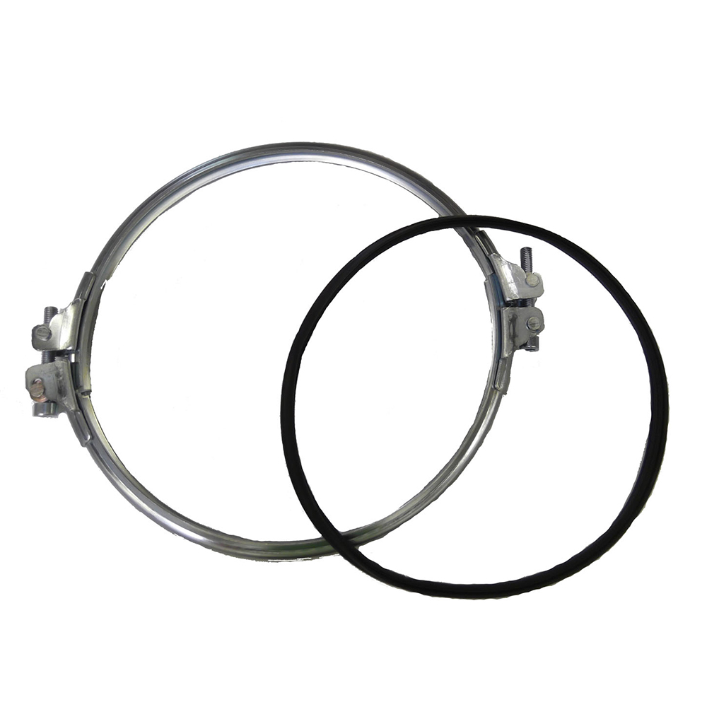Spannring DN 250 mit Dichtring