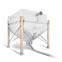 Pelletsilo Flexilo HOLZ von A.B.S. mit Holzgestell