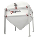 Pelletsilo supersilo mit Stahlgestell