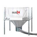 Mini-Pelletsilo 600 l mit Absaugtopf