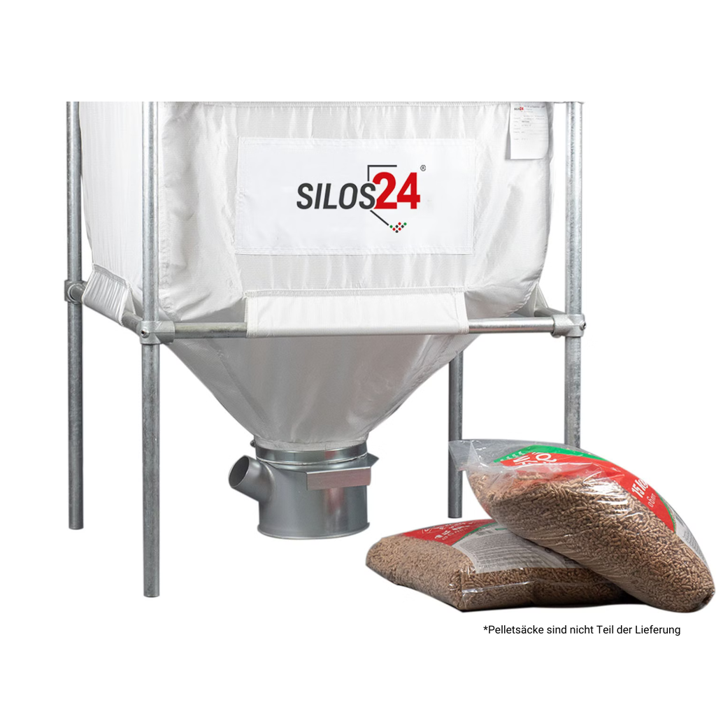 [PL-1385] Mini-Pelletsilo 600 l mit Schneckenkasten