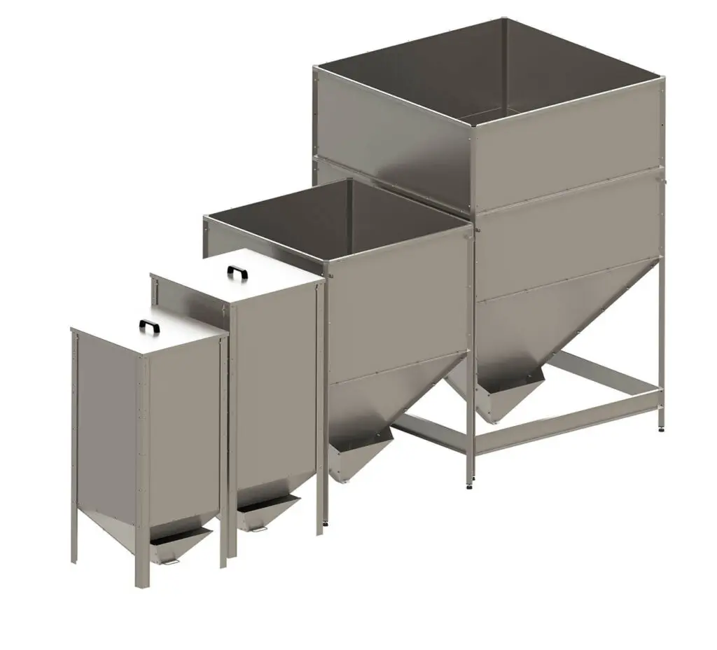 [PL-5881] Pelletbehälter KIPI 330 bis 1800 Liter (330 l)