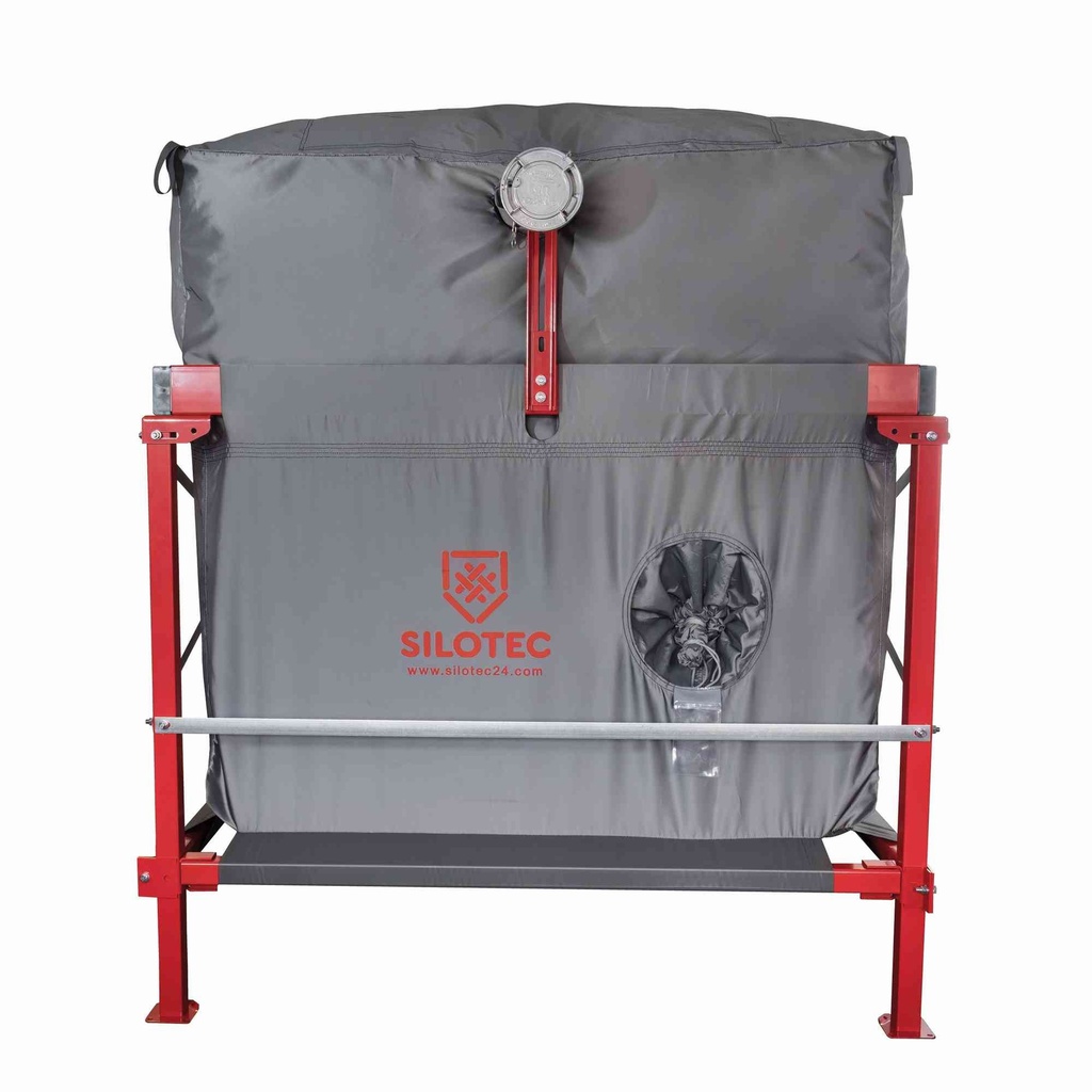 [PL-6681] Silotec Pelletsilo Volummax VM-R1, rechteckig, mit Vibrationstopf (195 x 165 cm / 1,80 - 2,15 m)