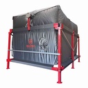 Silotec Pelletsilo Volummax VM-R2 mit 2 Vibrationstöpfen