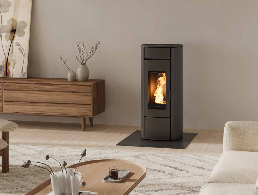 Nordic Fire Thor Pelletofen 9,6 kW Schwarz