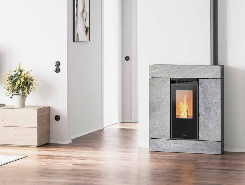 Nordic Fire Espa Pelletofen Speckstein